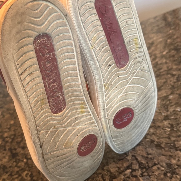 Coach Clip Colorful Logo Pattern Sneakers 10 - Picture 12 of 15